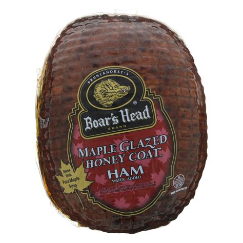 Boar S Head Maple Glazed Honey Coat Ham Sliced Shop Meat At H E B