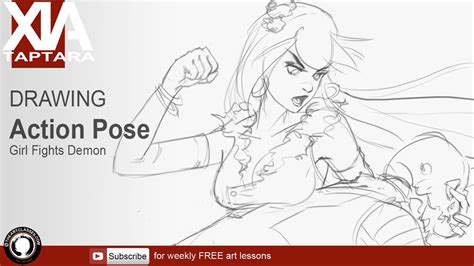 Girl Fighting Drawing At Getdrawings Free Download