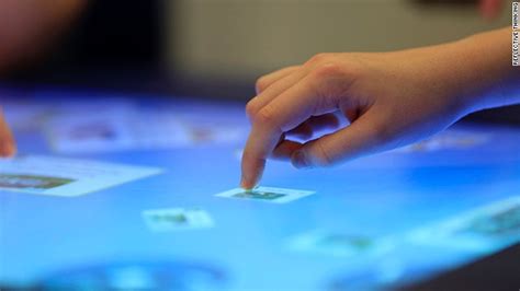 Testing Touchscreen Tables In Classrooms Cnn