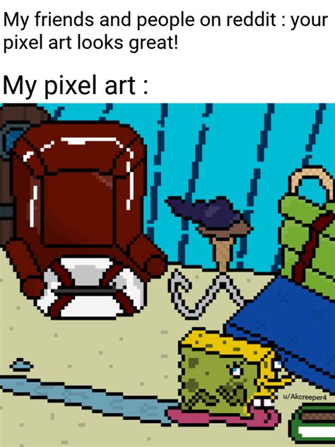 The Rock Meme Pixel Art