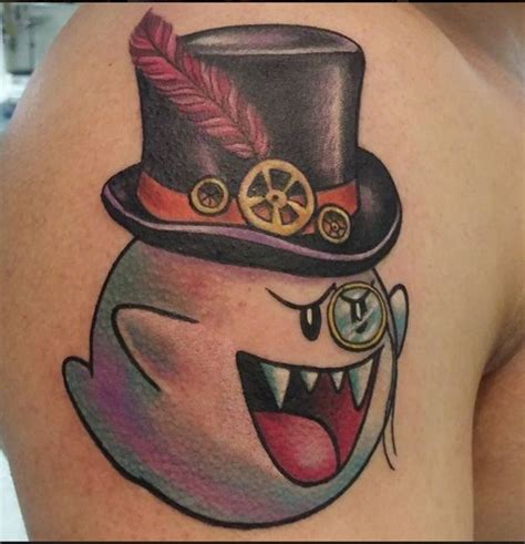 Get Powered Up With These 28 Amazing Super Mario Tattoos Mario Tattoo