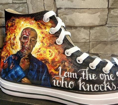 Breaking Bad Shoes Breaking Bad Walter White Los Pollos Etsy