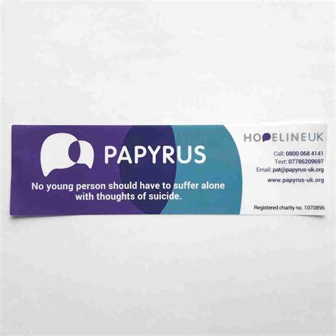 Shop Papyrus Uk Suicide Prevention Charity