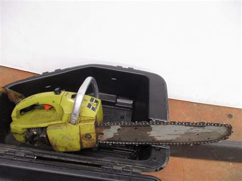 Allis Chalmers 75 Chainsaw With Case 16 Bar Bodnarus Auctioneering