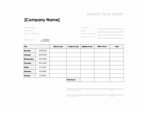 weekly time sheets exceltemplates exceltemplates