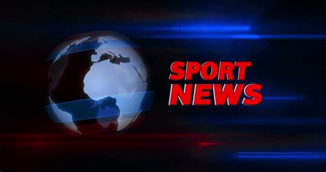 Sport News Broadcasting News Intro Stock Footage Video (100% Royalty