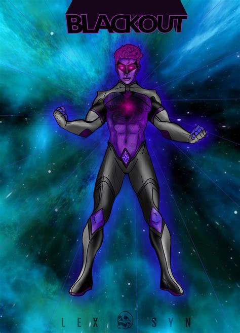 Blackout Supervillain Oc By Lexsyn On Deviantart