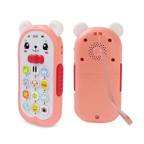 Kids Mobile Phone Toy Electronic Learning Smartphone Toy Interactive