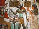 Ancient Egyptian wall painting depicting Anubis | Metropolit… | Flickr