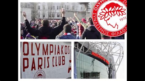 Olympiacos football club, also known simply as olympiacos, olympiacos piraeus or with its full name as olympiacos c.f.p. Olympiakos fans in Manchester // Champions League 2013 ...