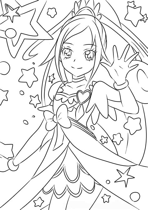 Glitter Force Doki Doki Coloring Pictures Belinda Berube S Coloring Pages