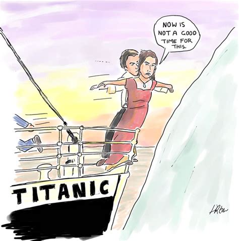 Titanic Caricature