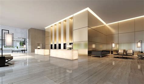 Minimalist Lobby Design