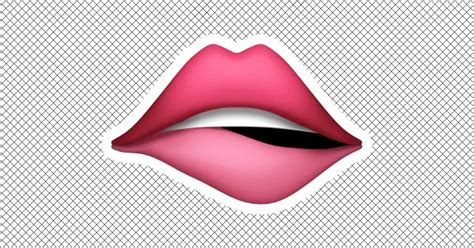 Lip Bite Emoji Copy And Paste
