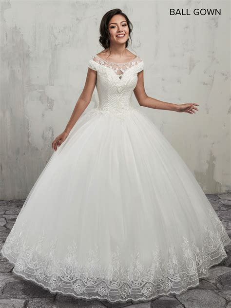 Bridal Ball Gowns Style Mb6002 In Ivory Or White Color