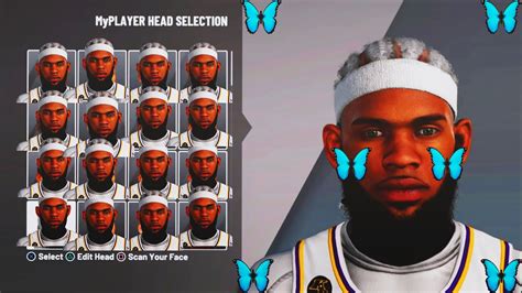 Last New Best Face Creation Of Nba 2k21☔️🦋 Comp Stage Face Creation