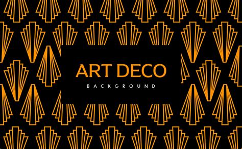 Free 4 Art Deco Background Pattern Design