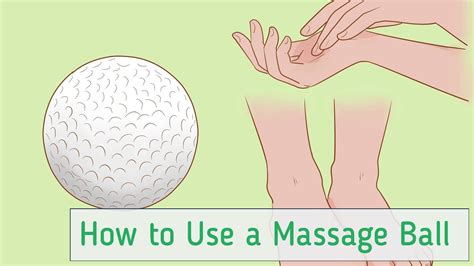 How To Use A Massage Ball Youtube