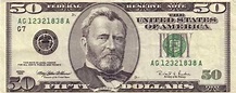 El billete de cincuenta dólares | Ulysses grant, Dollar bill, Money