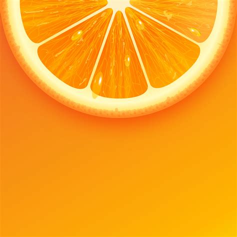 Sliced Fresh Orange Background Vector 643086 Vector Art At Vecteezy