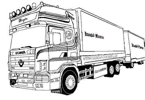 Kleurplaat vrachtwagen scania portret kleurplaat vrachtauto scania. Kleurplaat Scania V8 KERMIS_KLEURPLATEN - kleurplatenl.com