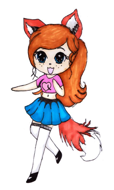 Cute Fox Girl By Mangasonicgirl On Deviantart