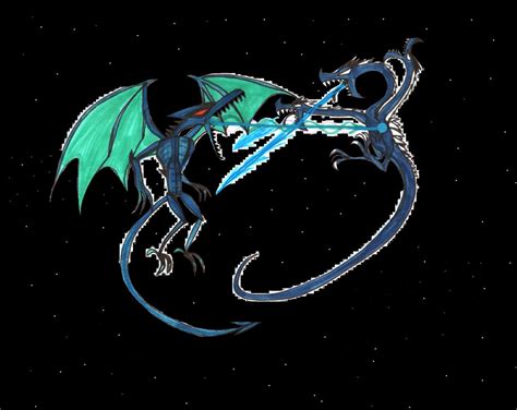 Dragon Vs Hydra In Deep Space By Neotroid12 On Deviantart