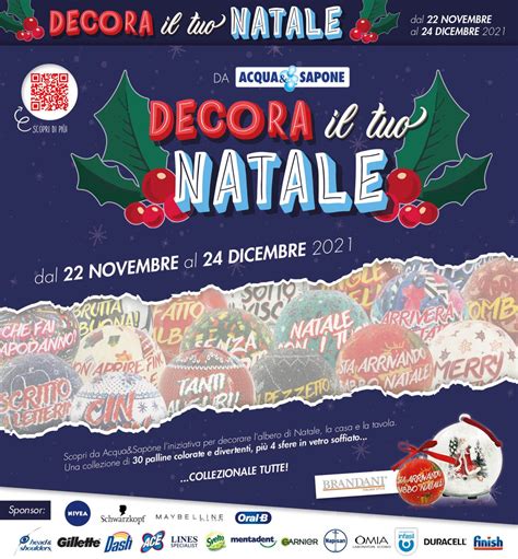 Acqua And Sapone Natale 2021 Volantino Attuale 2211 24122021