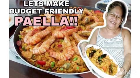 Quick And Easy Filipino Style Paella How To Make Paella Youtube