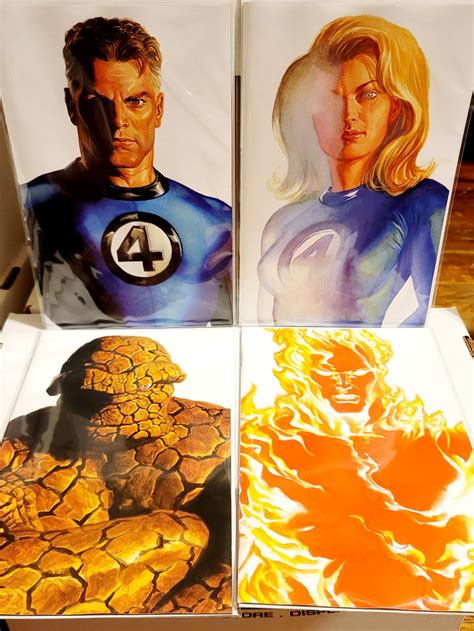 Picked Up The Fantastic Four 24 Timeless Variants By Alex Ross Last