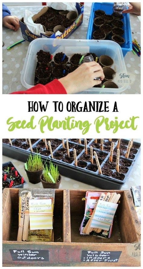 Fill your outdoor living space with color and fragrance this year by planting a new flower garden. Start with a Seed (part 4): Organizing a Seed Planting ...