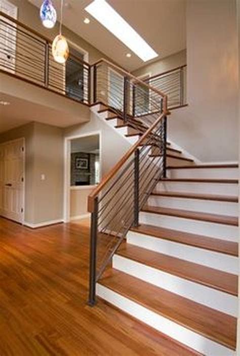 40 Awesome Modern Stairs Railing Design For Your Home Stairs Design