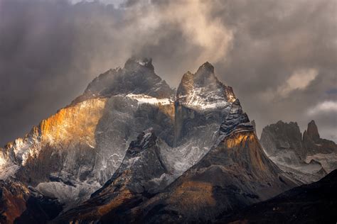 Torres Del Paine Storm Clouds Mountain Peaks Photo Print Photos By