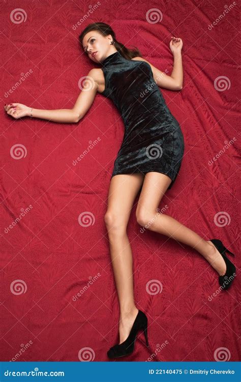 Crime Scene Simulation Victim Lying On The Floor Stock Image Image Of Human Sadness