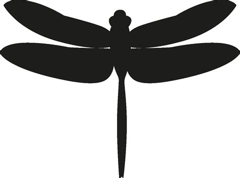 Download Insects Set Silhouette Png Dragonfly Clipart 4564696