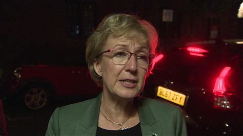 Commons Leader Andrea Leadsom Quits Government Over Brexit Bbc News