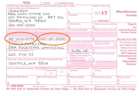 How To Fill Out Send 1099 Misc Forms — Seattle Business Apothecary