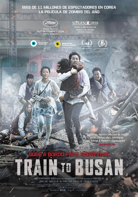 Mg Cine Carteles De Películas Train To Busan Busanhaeng 2016