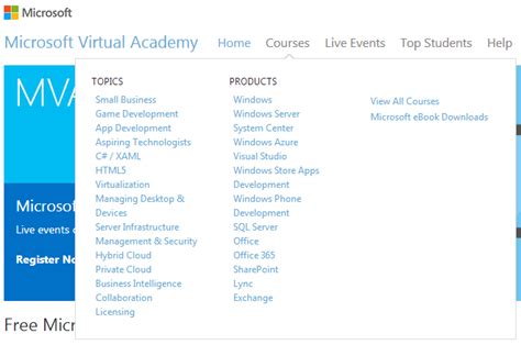 Microsoft Virtual Academy Department Of Awesomeness