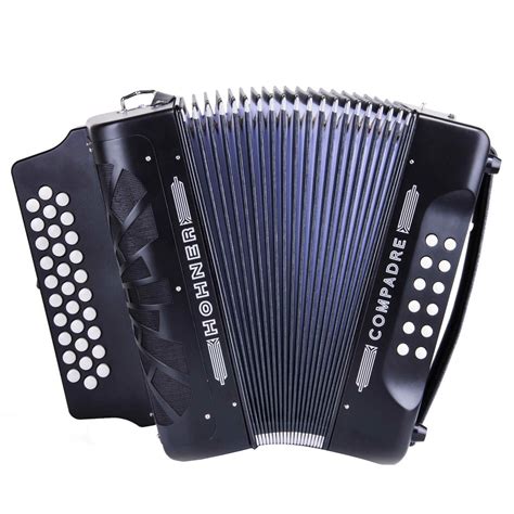 Acordeon Hohner Compadre En Mi Originales Negro Ead Mercado Libre