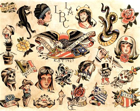 Traditional Ink Traditional Tattoo Flash American Traditional Tattoo