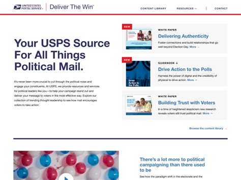 Usps Products And Services Usps Deliver The Win