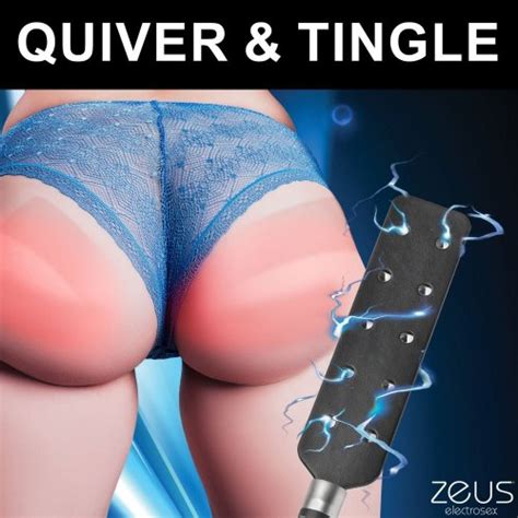 Zeus Electrosex E Stim Spiked Paddle Sex Toys At Adult Empire