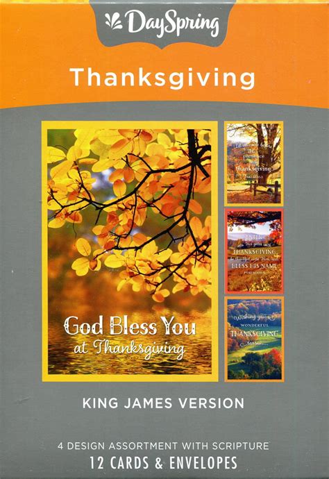 Thanksgiving Give Thanks 12 Boxed Cards Religious