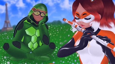 Smitten With Love Carapace And Rena Rouge Speed Paint Miraculous