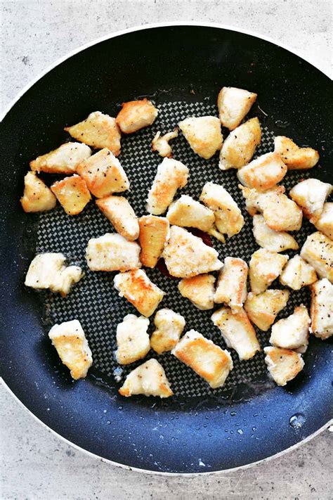 Heat 2 tablespoons of olive or canola oil in a pan. Honey Garlic Chicken Recipe - The Gunny Sack