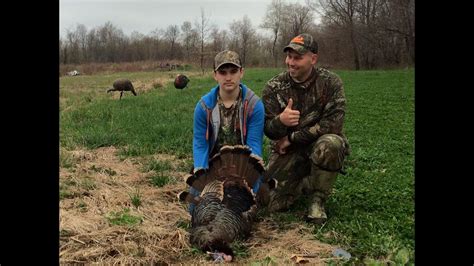 pa youth turkey hunting 2016 ethan s first jake youtube