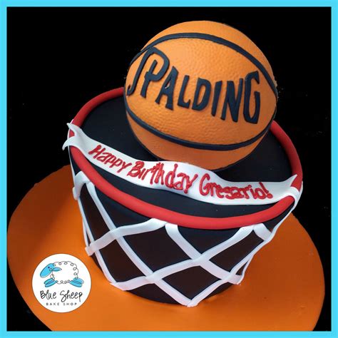 Basketball Net Birthday Cake Sports Themed Cakes Sport Cakes Fantasy Cake