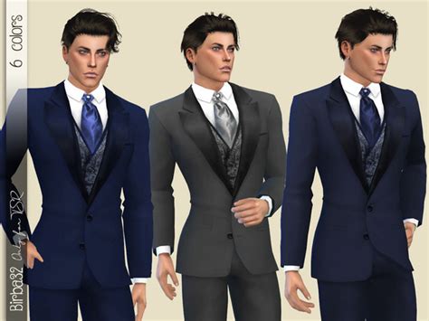 Titus Wedding Suit By Birba32 At Tsr Sims 4 Updates
