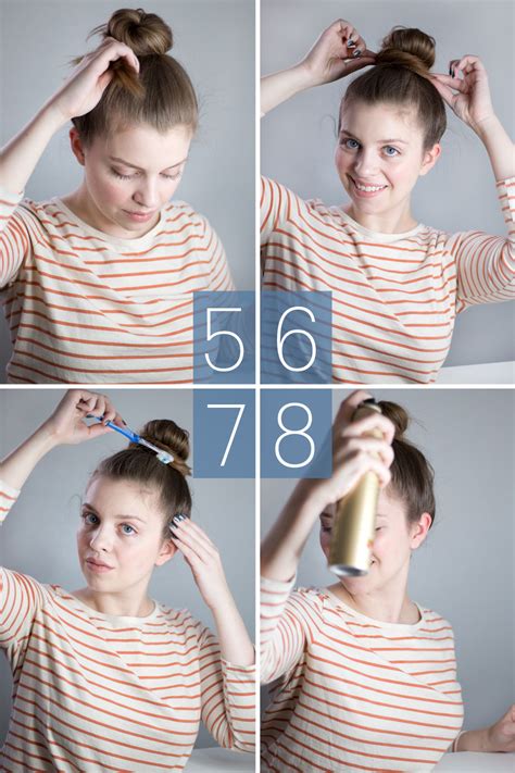 The Perfect Top Knot Tutorial Seattle Hair Blog